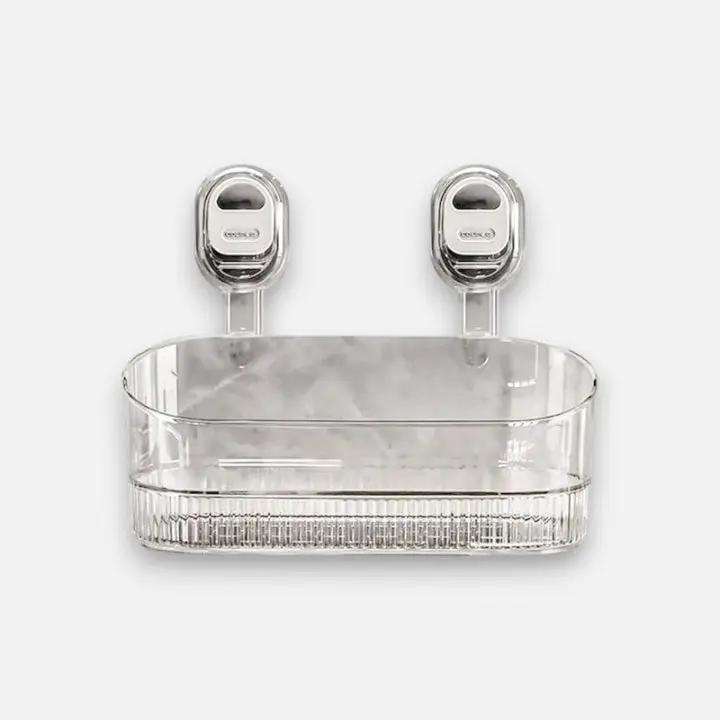 Elegante Wandablage mit Saugknopf – Stil und Ordnung für Bad & Küche