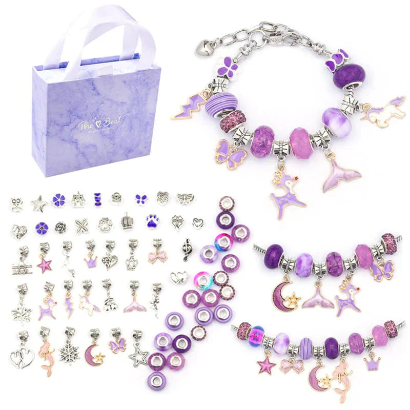 Kreatives Set zum Basteln von DIY-Armbändern