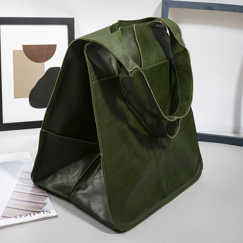 Geräumige Wochenendreise-Tasche aus hochwertigem Kunstleder