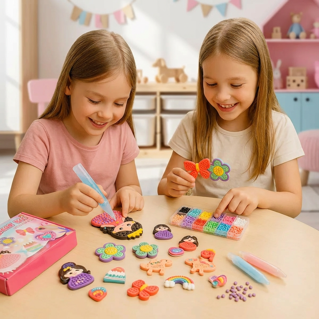 Perlenmalerei Set für Kinder – Kreatives DIY Bastelprojekt