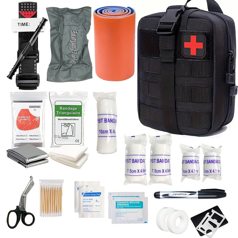 NotfallSet für Reisen – Kompaktes Erste-Hilfe-Set für Outdoor