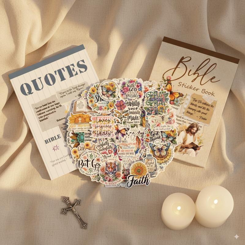 Experience daily inspiration with our faith stickers