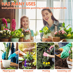 Small Garden Professional Tool Set | 13 or 16 Pieces | Includes Repotting Mat for Succulents & Bonsai