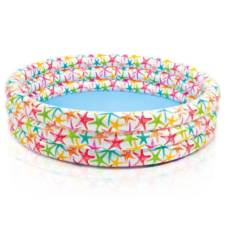 Bunter Seestern-Design aufblasbarer Kinderpool