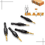 Precise Drill Bit Set for Woodworking | 5-Piece