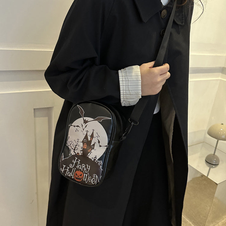 Gruselige Umhängetasche für Halloween – Stilvolles Accessoire