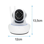 Intelligente Überwachungskamera mit Nachtsicht und WLAN