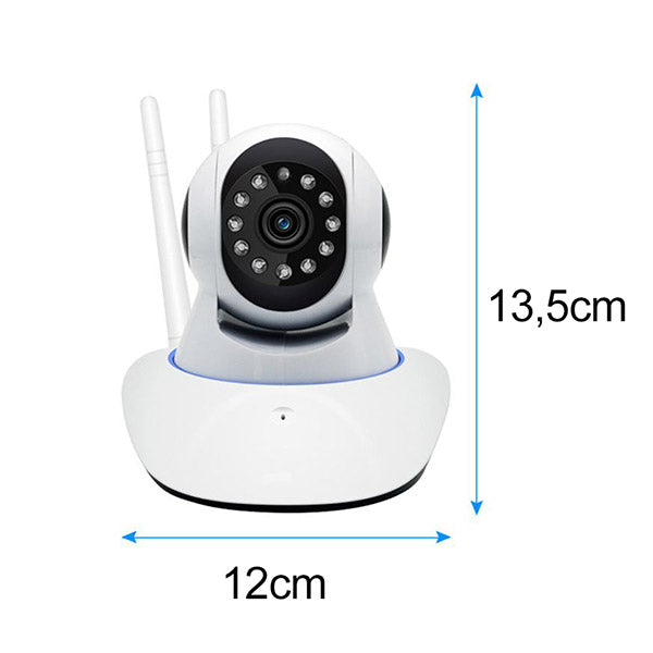 Intelligente Überwachungskamera mit Nachtsicht und WLAN