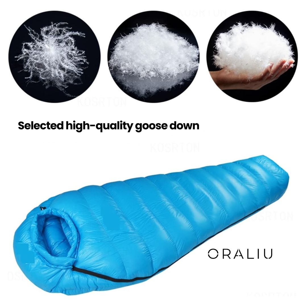 Arktis Schlafsack – Hochwertige Daunenisolierung für extreme Kälte