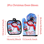 Festive Oven Mitts for the Christmas Season | MaxHeat Duo