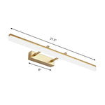 Moderne Wandlampe 16"/19.5" für stilvolle Badezimmerbeleuchtung