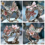 Ring mit Schmetterlingsblüte