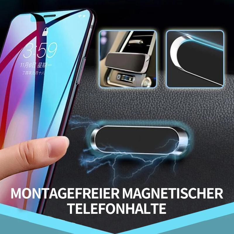 Kompakter, magnetischer Smartphonehalter ohne Montage