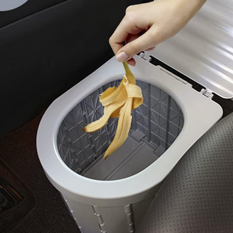 Kompakte Reise-Toilette aus strapazierfähigem Kunststoff