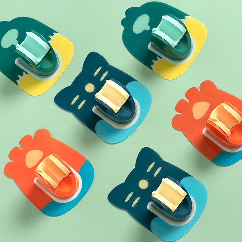 Selbstklebender Duschhalter im Cartoon-Design