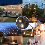 Enchanting LED light chain for festive occasions