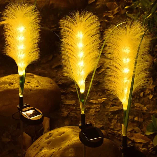 Elegante Rattan-Gartenleuchte - NaturLicht