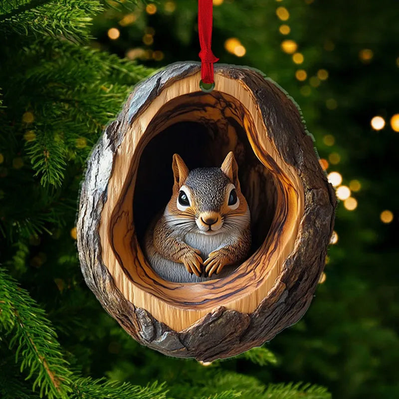 Frohe Weihnachten | Acrylanhänger für festliche Dekoration
