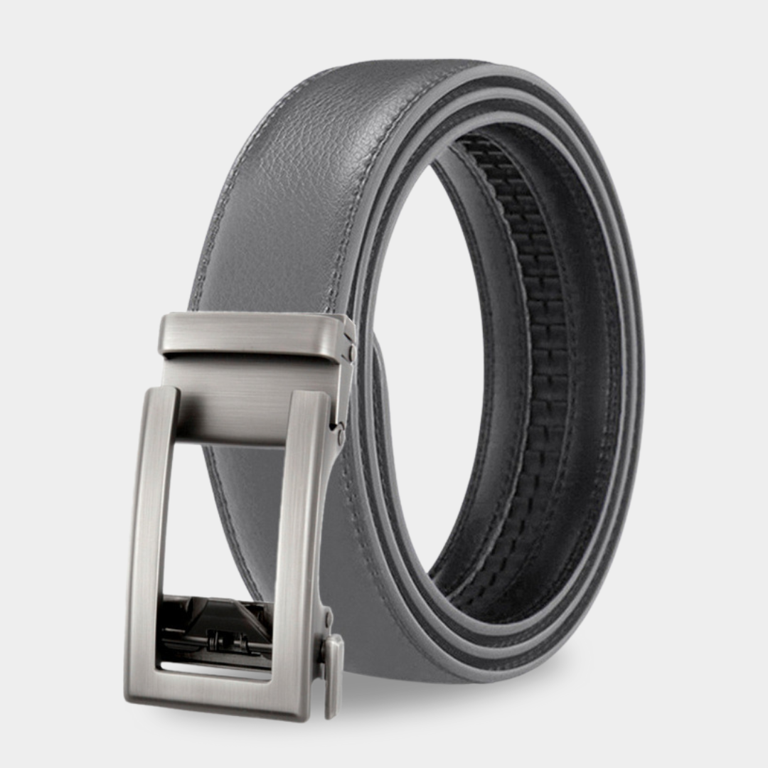 Stylish Men's Belt with Automatic Buckle | Elegance & Flexibility
