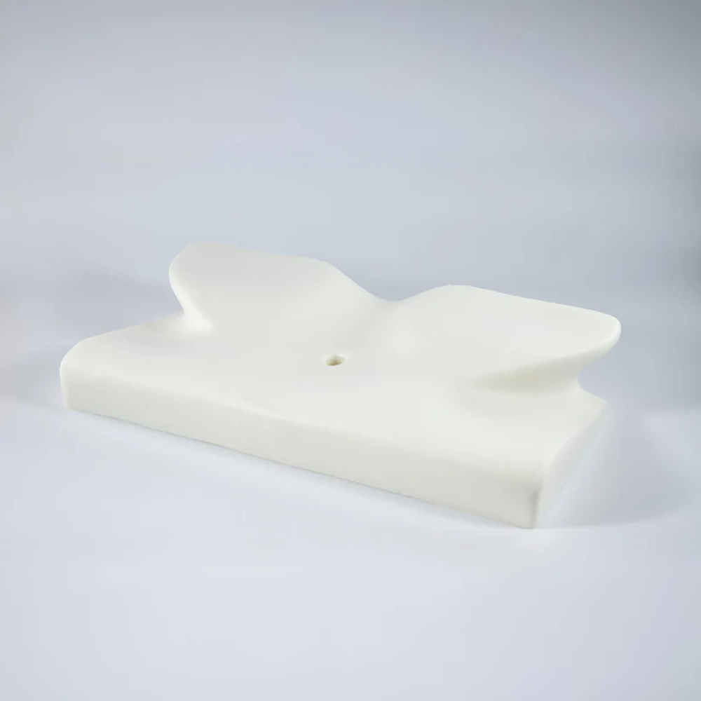 Ergonomic Sleeping Pillow | Optimal Support for Neck and Head | White