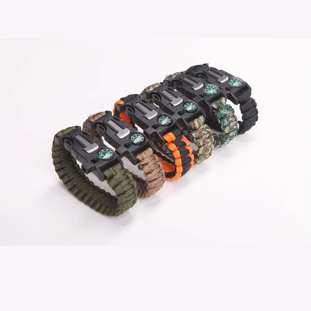 Multifunktionales Überlebensarmband mit 15 Funktionen | GearGuard