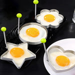 Egg Magic | Stainless Steel Rings for Creative Breakfast Delights