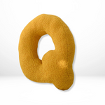 Elegant Velvet Decor Cushion with Letters – Available A to Z