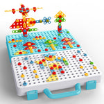 Spielzeugbox für kreative Montagen