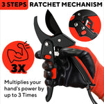 Ergonomic Garden Pruners for Effortless Cutting | Premium Quality