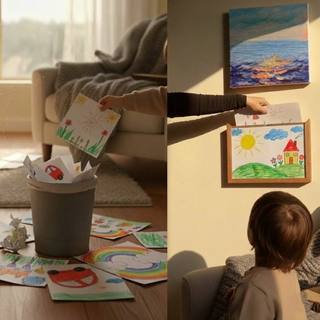 Kreativrahmen – Der perfekte Platz für Kinderkunstwerke