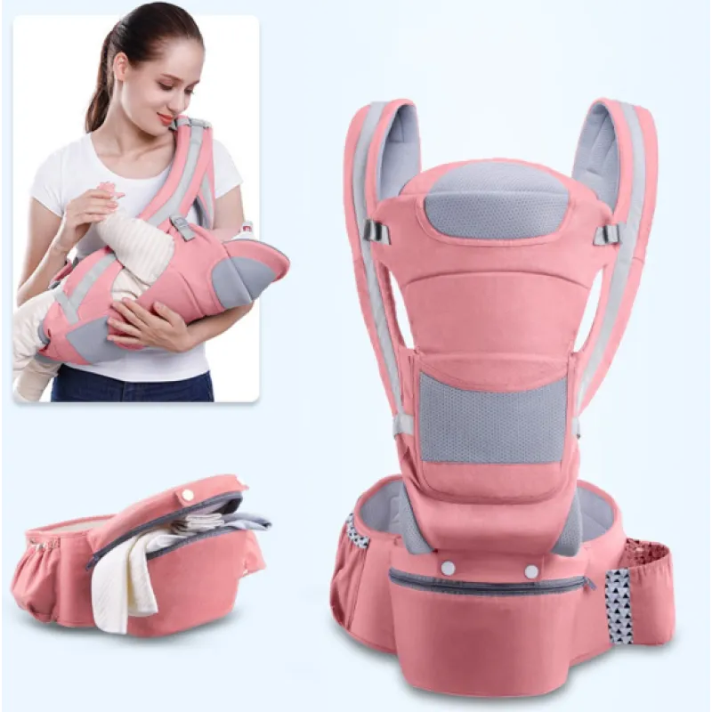 Ergonomisches Tragetuch für Babys – Bequeme Trage mit Stauraum