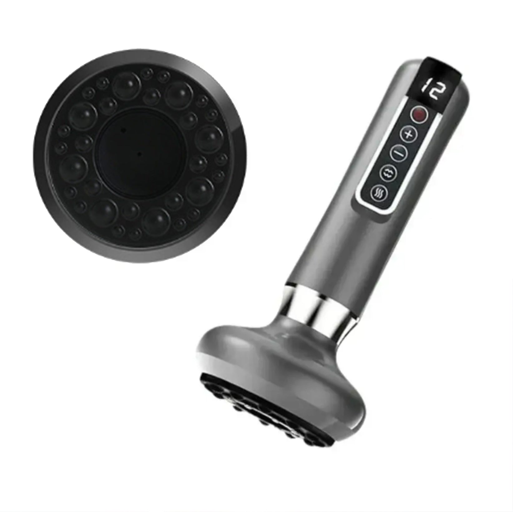 Comfortable Massager with Vacuum and Heat Function