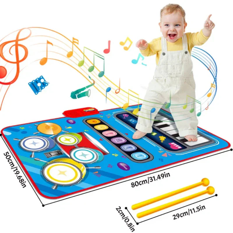 Musikspielmatte für Kinder – Kreative Spielunterlage