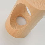 Komfortable Holz-Tischlampe mit LED-Beleuchtung