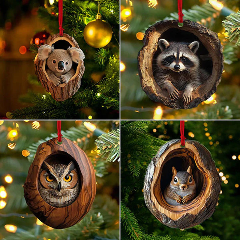 Frohe Weihnachten | Acrylanhänger für festliche Dekoration