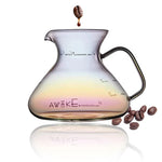 Eleganter 450ml Kaffeebereiter aus hitzebeständigem Glas