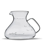 15 oz Kaffeekaraffe aus Glas mit Filter, hitzebeständig