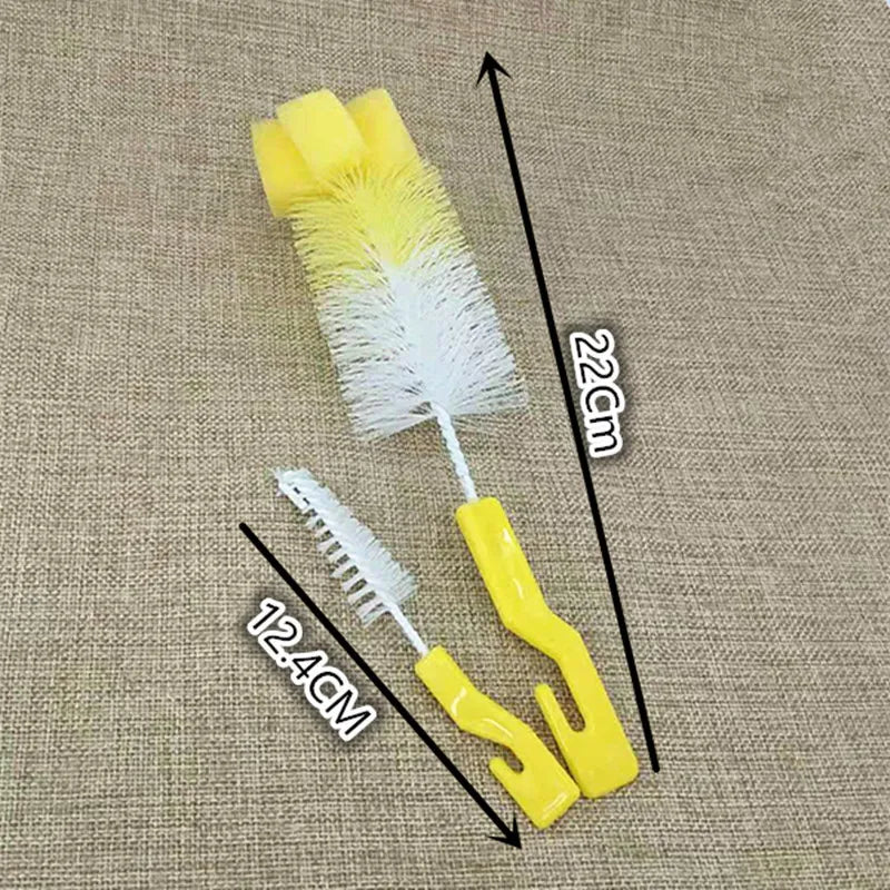 Set zur Flaschenreinigung für Säuglinge – Bürsten für Flaschen und Nuckel