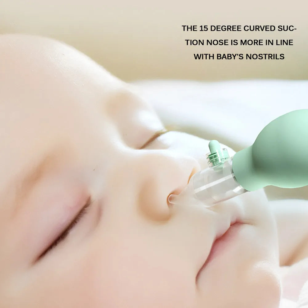 Sanfter Nasensauger für Babys – Nasenreiniger mit weicher Silikonspitze