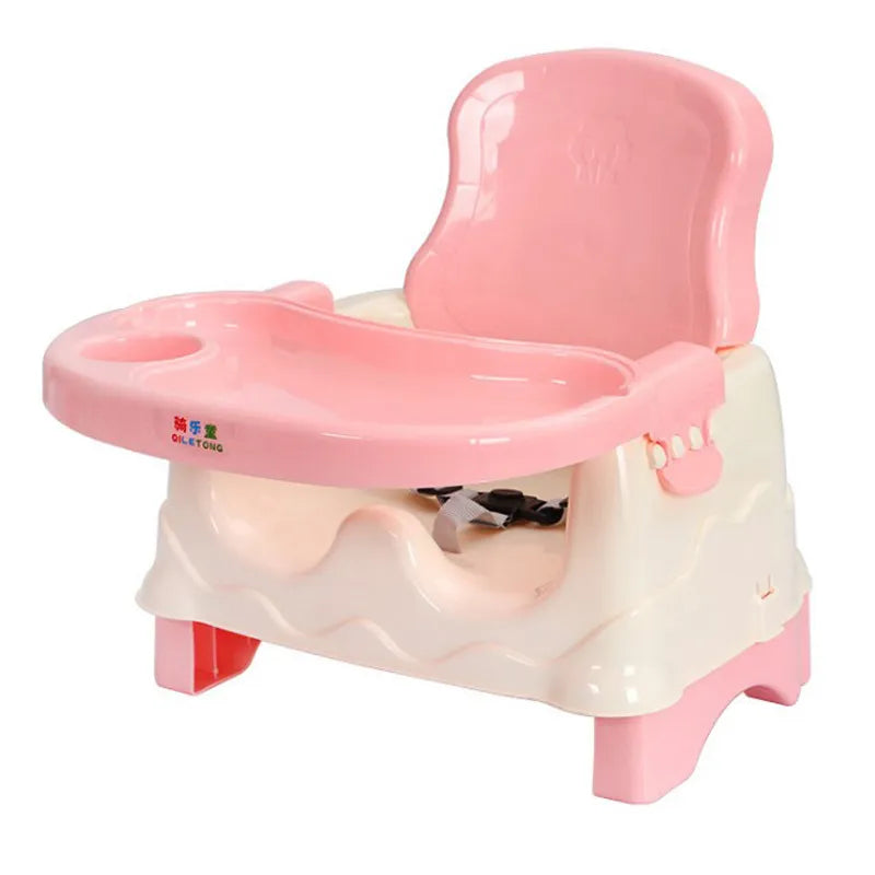 Baby-Hochstuhl mit Tisch und Sicherheitsgurt – vielseitig einsetzbar