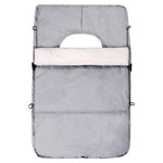 Winterfester und wasserabweisender Fußsack für Kinderwagen und Babyschale