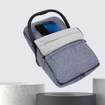 Winterfester und wasserabweisender Fußsack für Kinderwagen und Babyschale