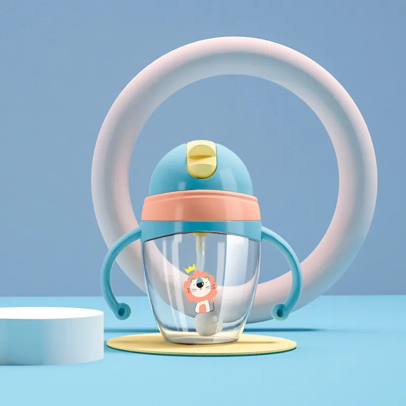 Sippy Cup mit Katzenmotiv – Kinder Trinkbecher mit Griff