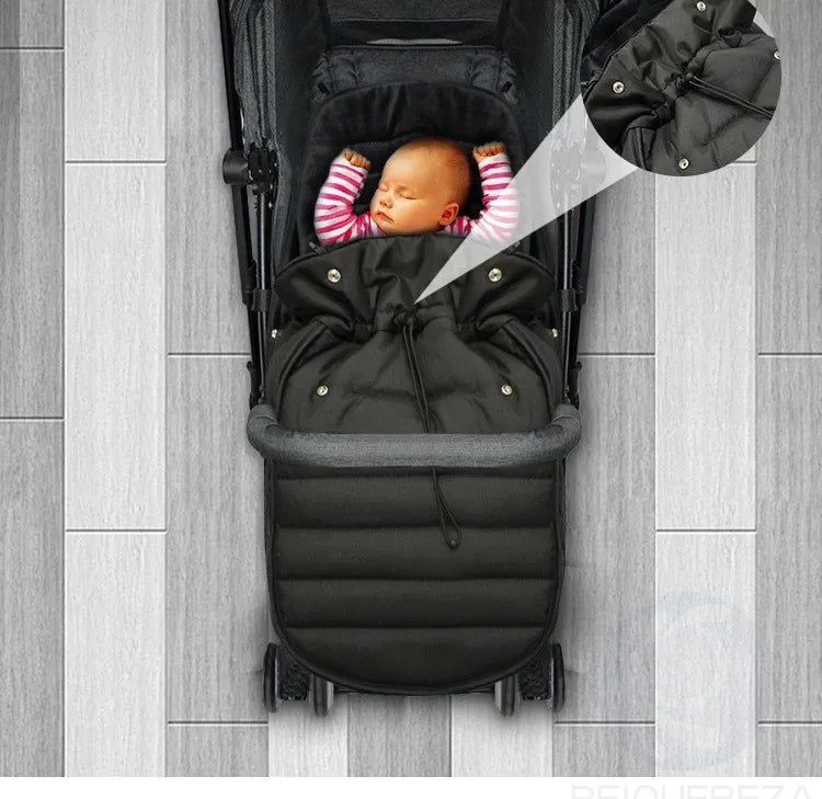 Warmer Fußsack für Babys im Winter – Kinderwagen Schlafsack