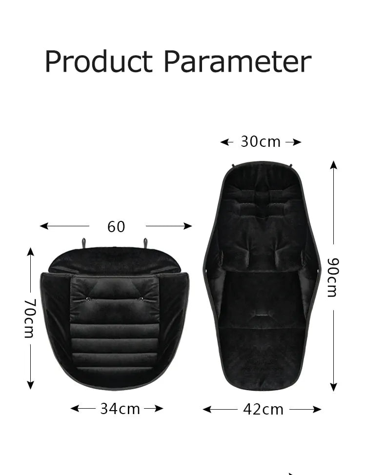 Warmer Fußsack für Babys im Winter – Kinderwagen Schlafsack