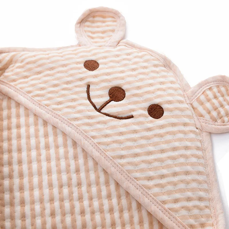 Saugfähiges Babyhandtuch mit Kapuze – Weiches Handtuch für Kinder