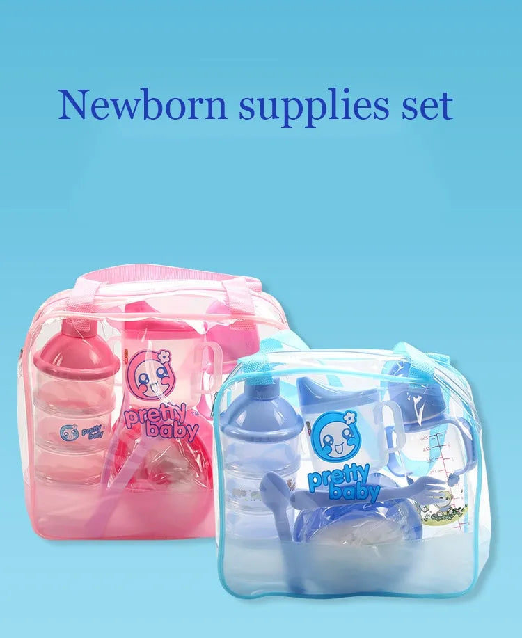 Aufbewahrungsset für Flaschen, Becher und Zubehör – Babyflaschen mit Tasche