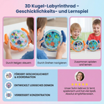 Kugel-Labyrinthspiel in 3D – Lern- und Geschicklichkeitsspiel