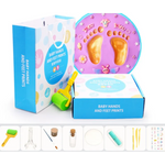Set zur Erstellung von Baby Hand- und Fußabdrücken aus Ton – DIY Erinnerung