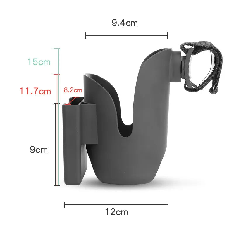 Flaschen- und Handyhalter für Kinderwagen – Praktisches Zubehör